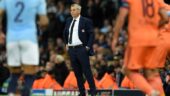 Bruno Genesio lors de Manchester City - OL