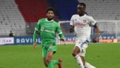 Tino Kadewere lors du derby OL - ASSE