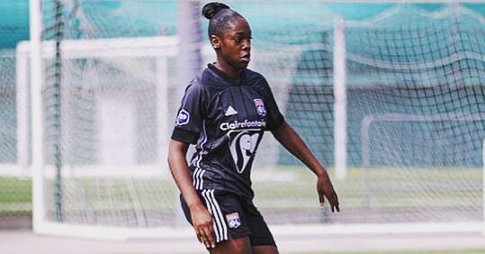 Kysha Sylla sous le maillot de l'OL