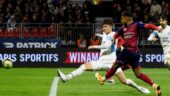 Leonardo Balerdi lors d'un match entre l'OM et Clermont