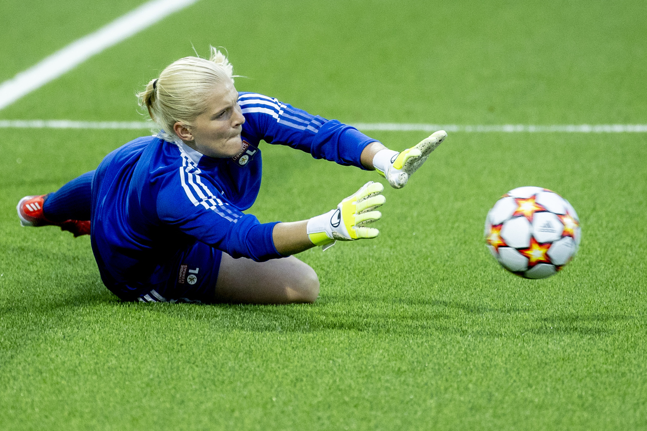 Emma Holmgren, gardienne de l'OL