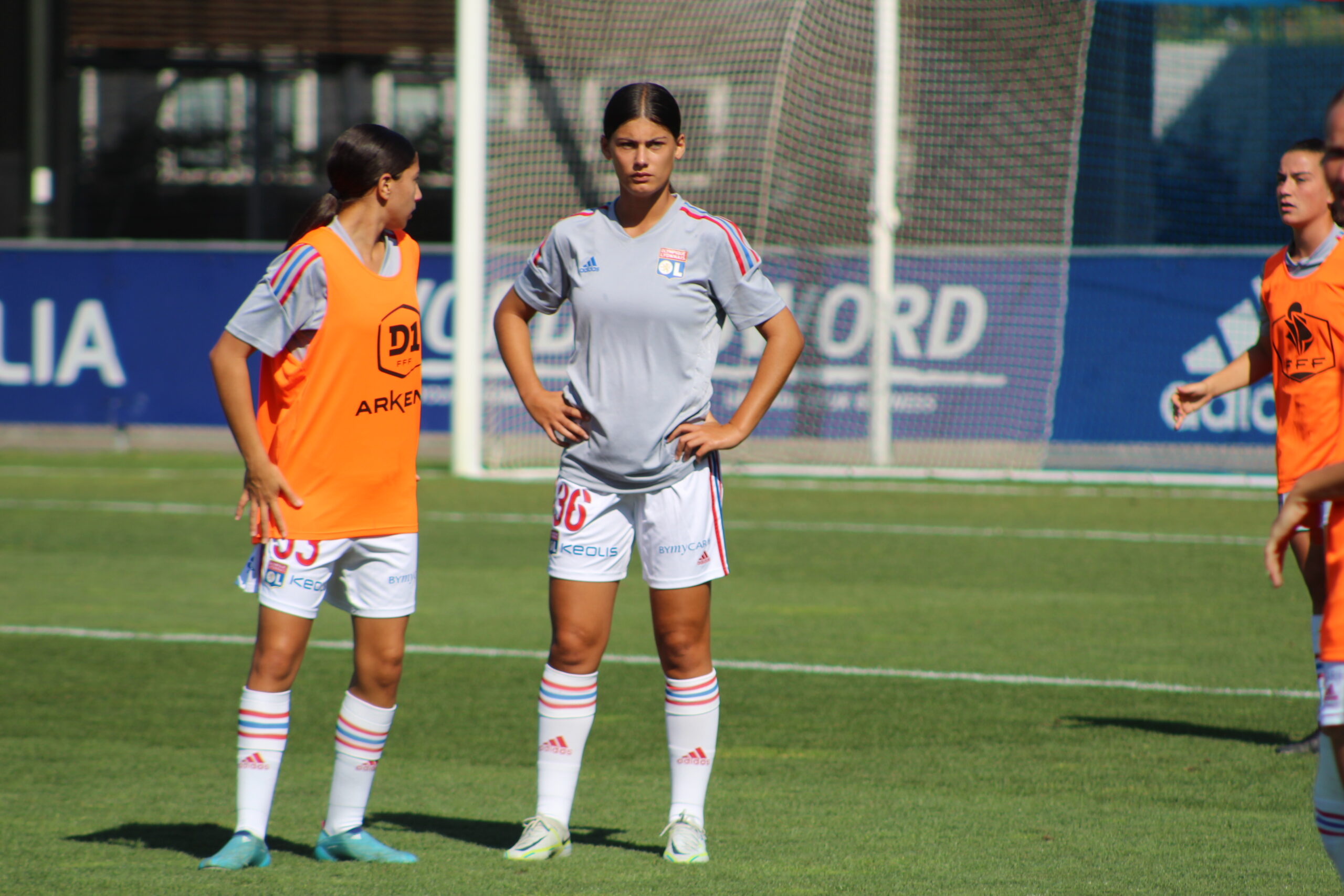 Alice Marques, défenseuse de l'OL