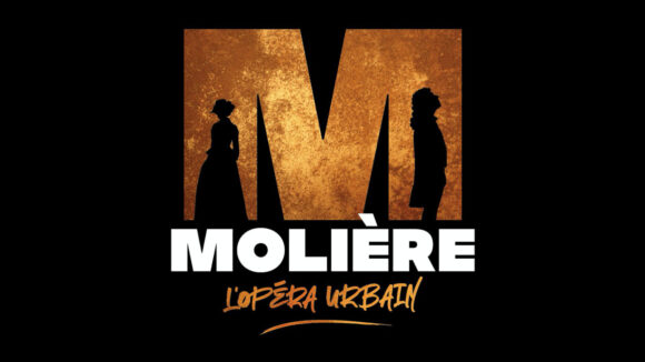 Affiche de la comédie musicale "Molière, l'opéra urbain"