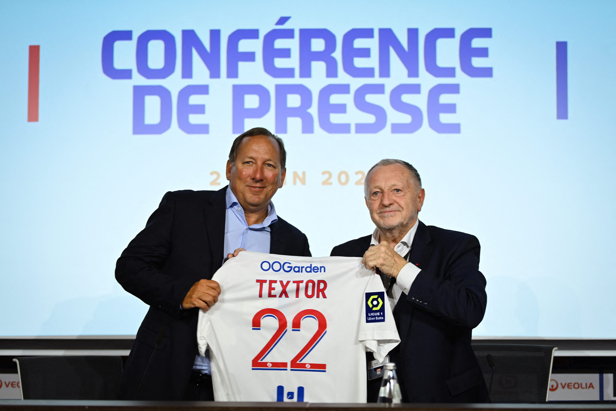 Jean-Michel Aulas et John Textor