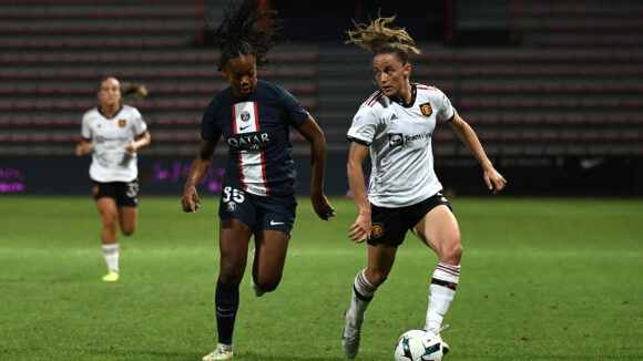 Ona Batlle, défenseuse de Manchester United, face au PSG