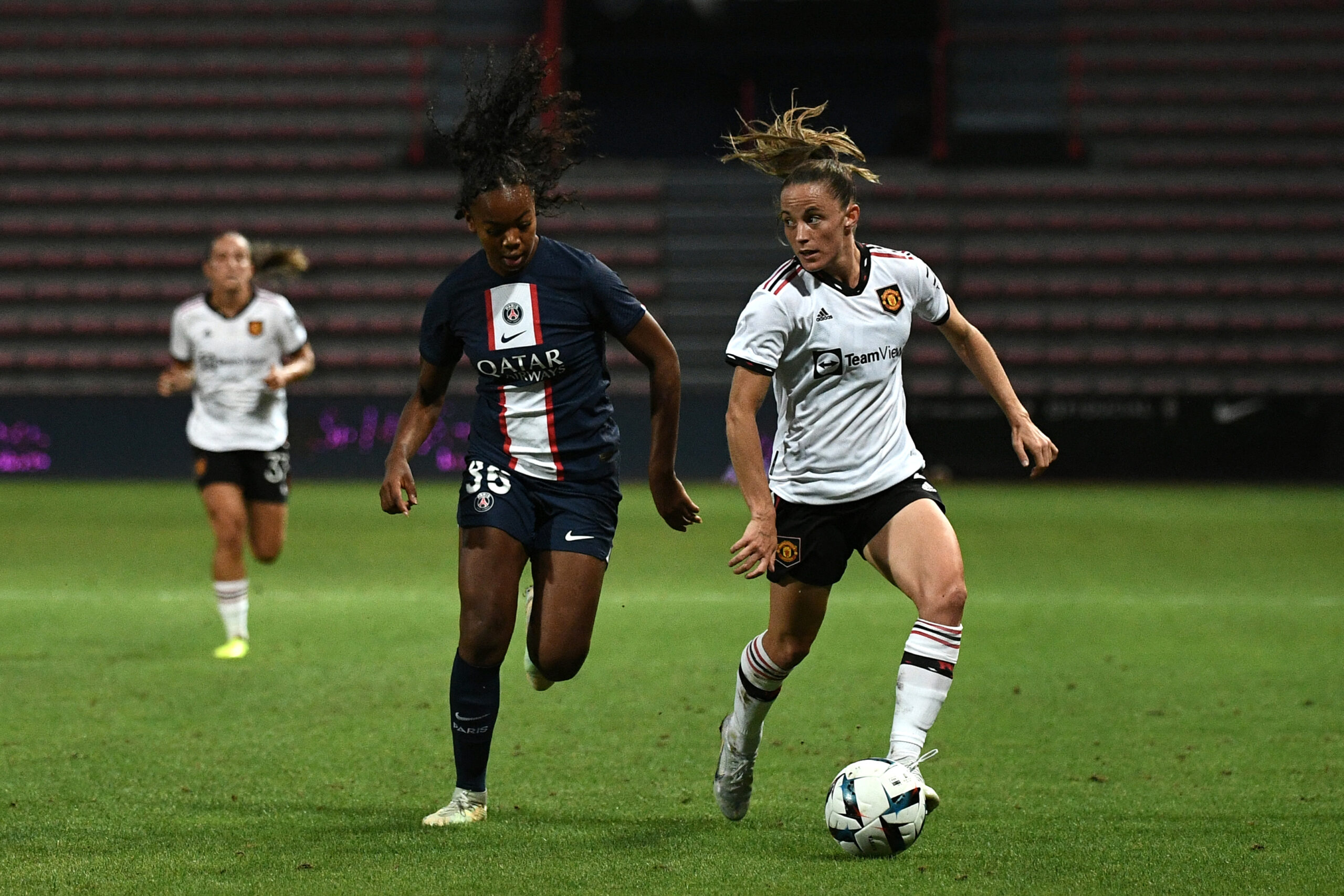 Ona Batlle, défenseuse de Manchester United, face au PSG