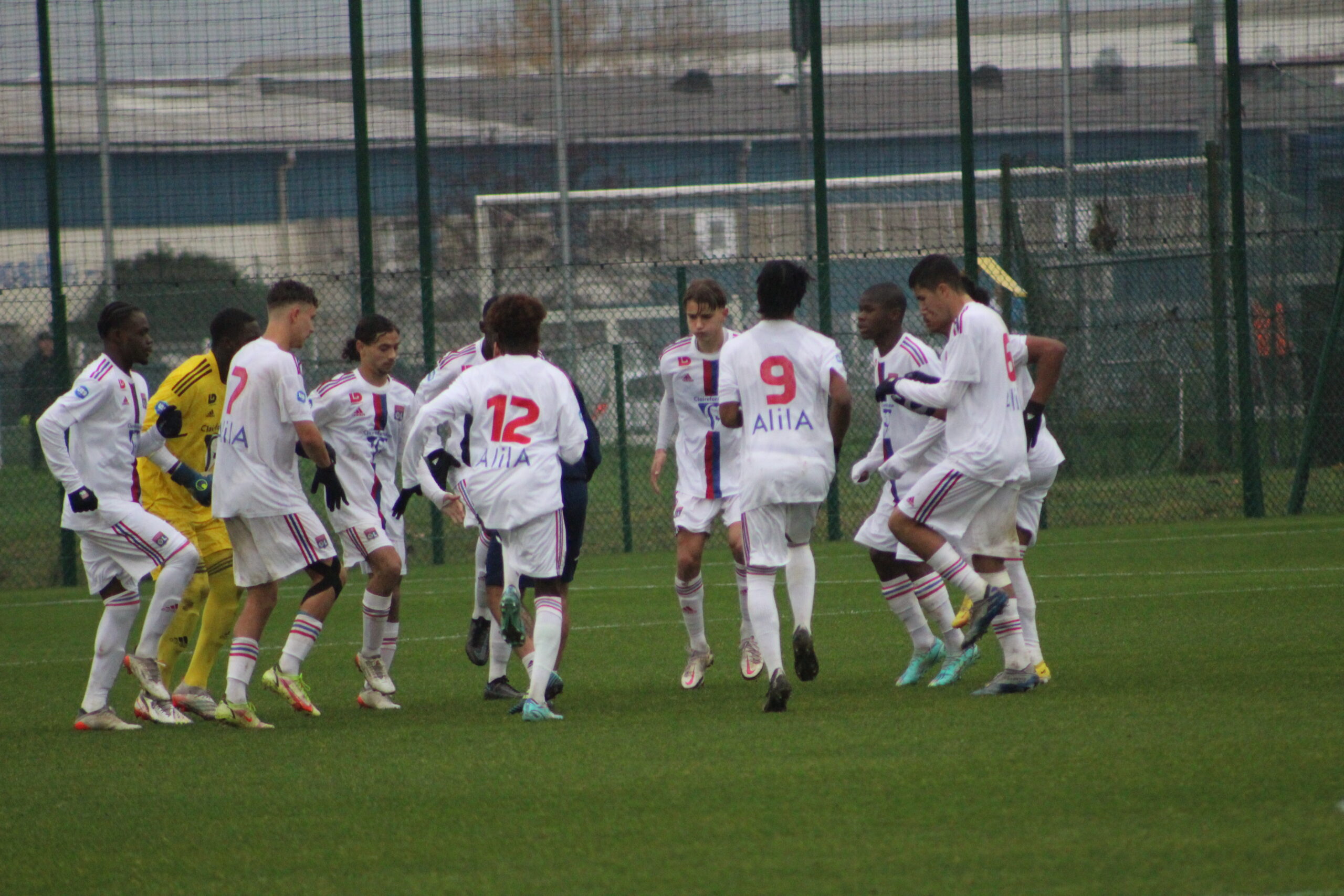 OL U19 face à l'AJ Auxerre