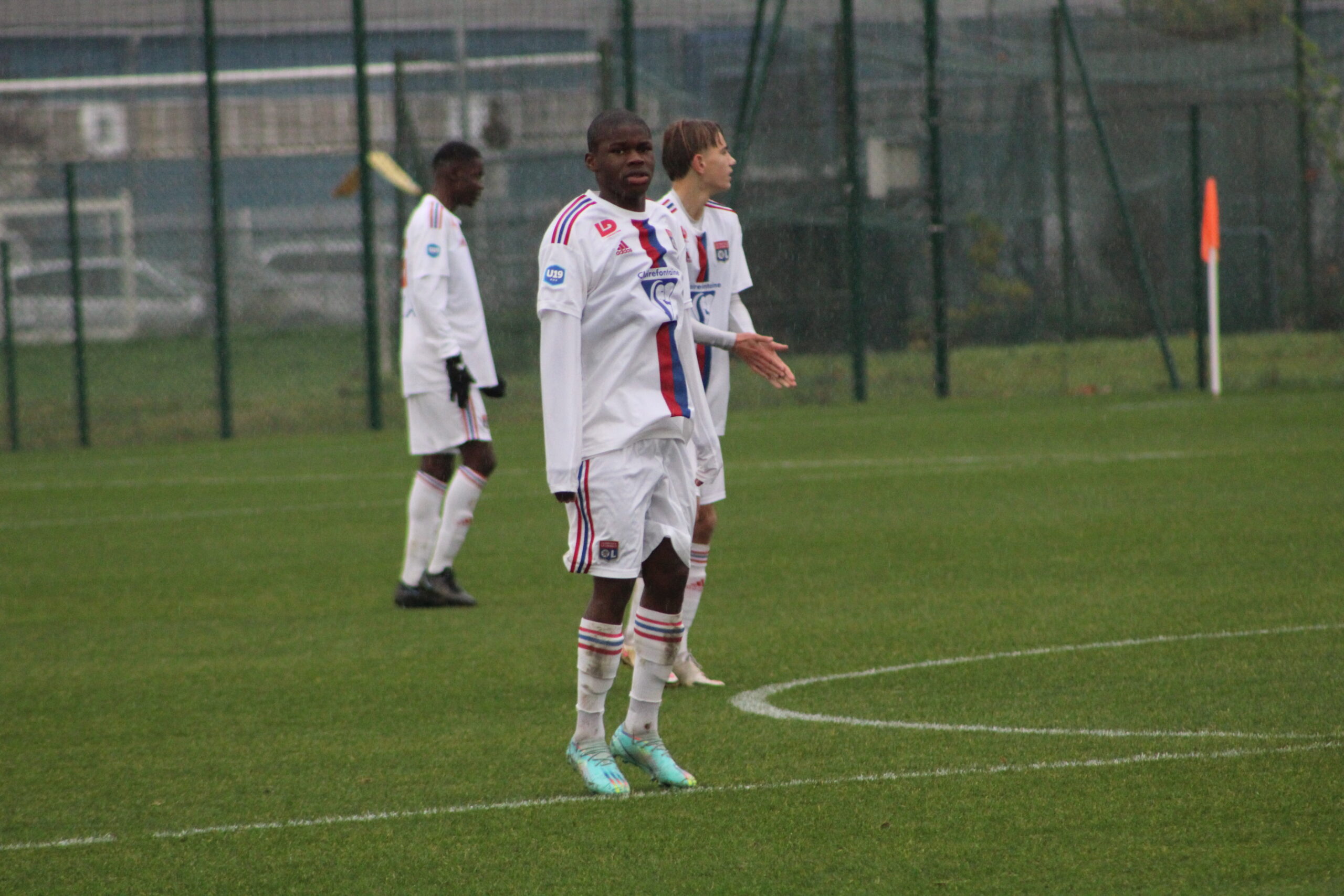 Oliver Mvouama (U19) lors d'OL - Auxerre