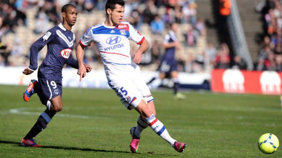 Dejan Lovren lors de son premier passage à l'OL en 2013