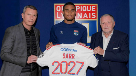 Amin Sarr a signé jusqu'en 2027 avec l'OL