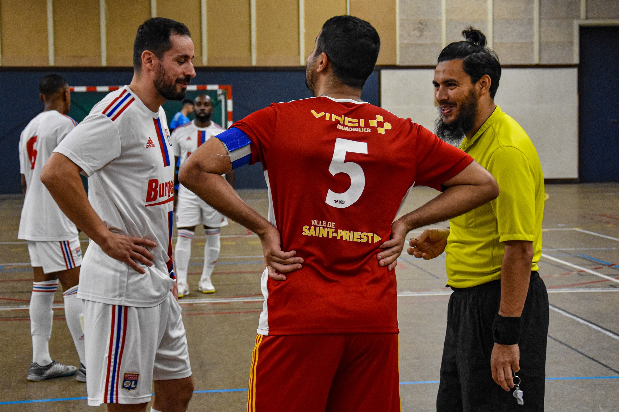 OL Futsal contre l'AS Saint-Priest