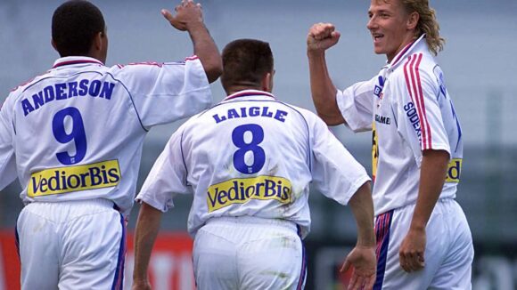 Tony Vairelles aux côtés de Sonny Anderson et Pierre Laigle