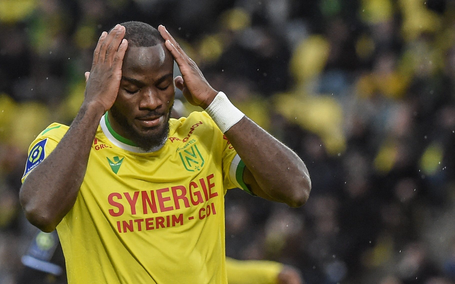 Ignatius Ganago, attaquant du FC Nantes