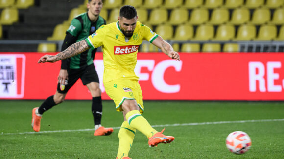 Andy Delort, attaquant du FC Nantes