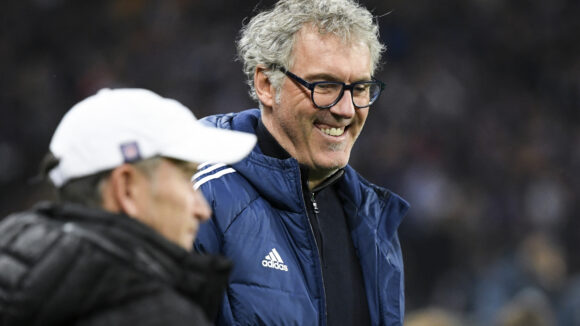 Laurent Blanc avant le match Toulouse - OL