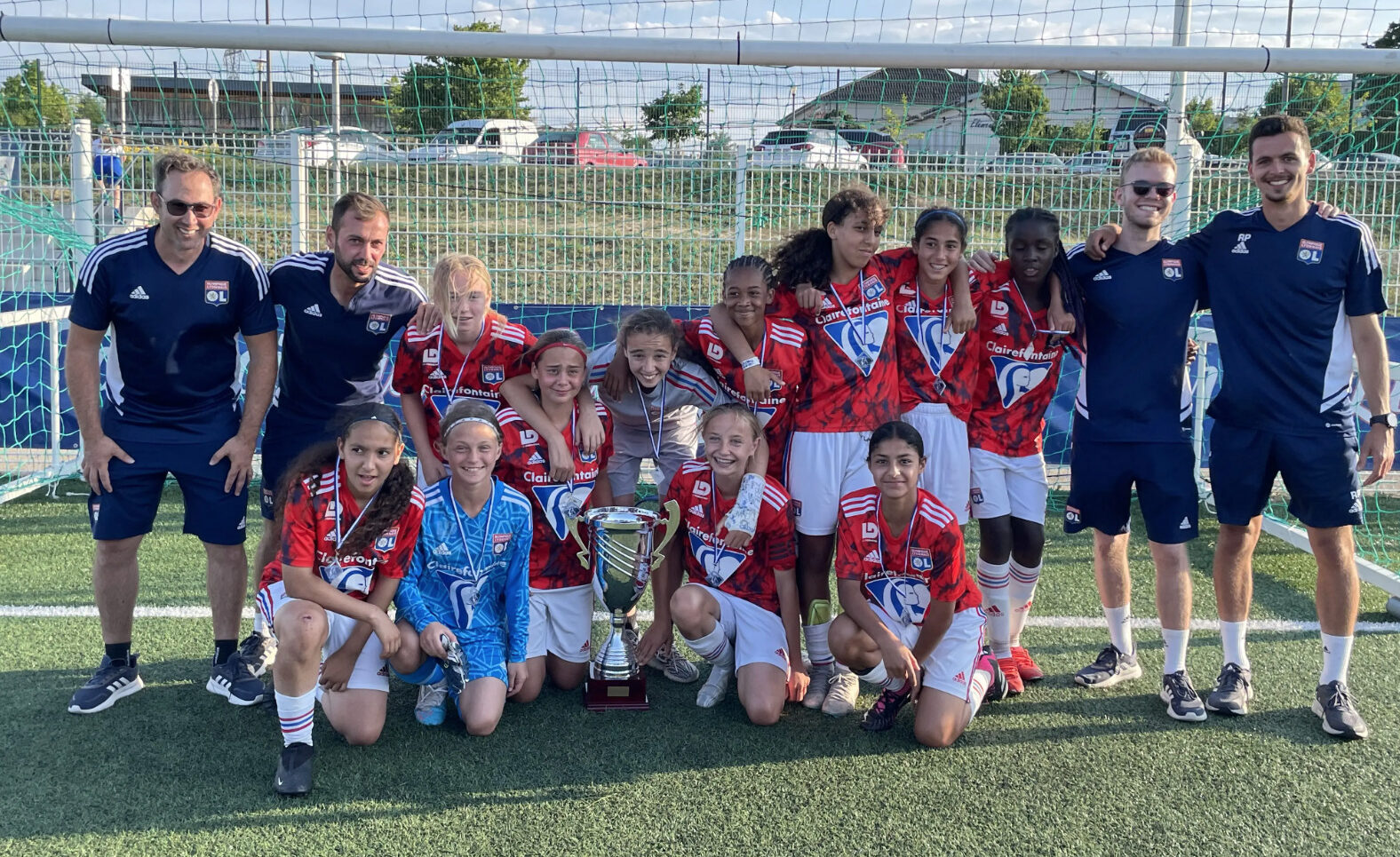 Les U13 féminines de l'OL vainqueures de la Ladies Cup