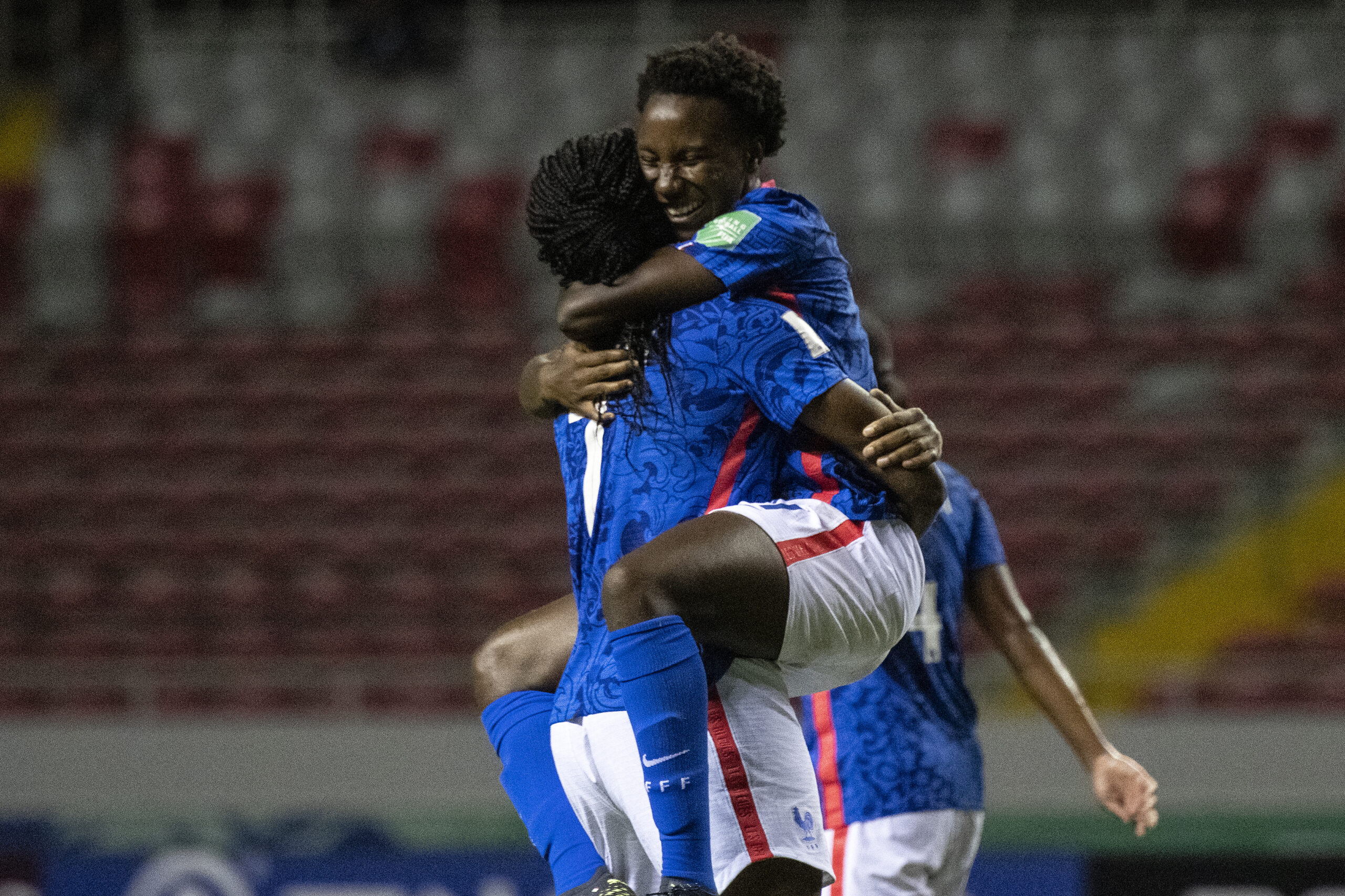 Vicki Becho lors de la Coupe du monde U20 en 2022