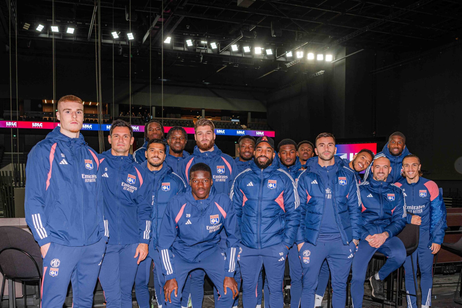 OL : Les Joueurs Ont Visité Les Installations De L’Arena