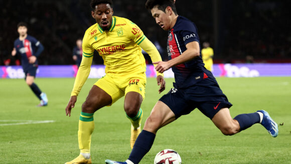 Ronaël Pierre-Gabriel lors de PSG - Nantes