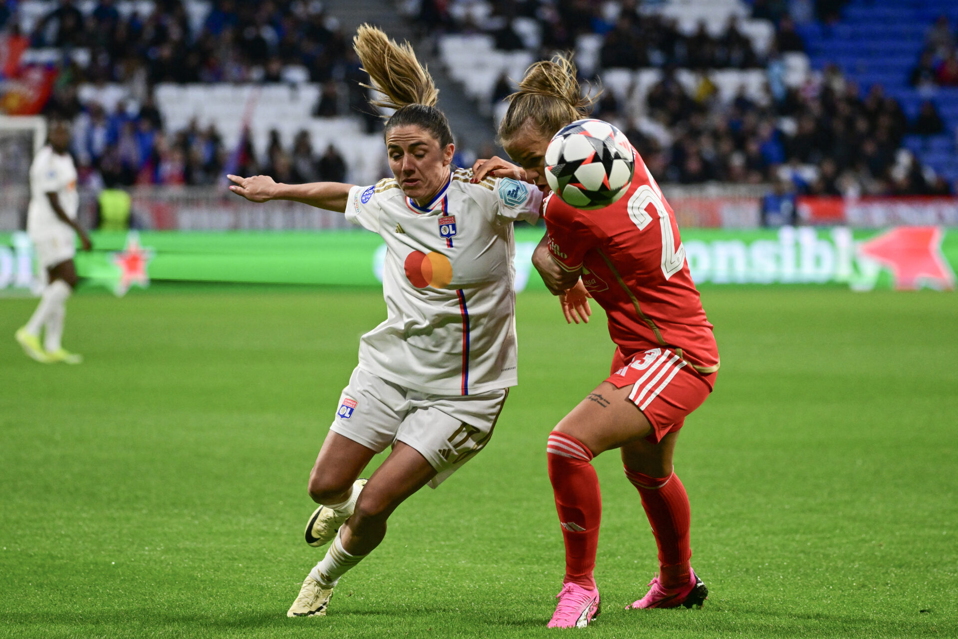 Daniëlle van de Donk lors d'OL - Benfica