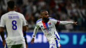 Alexandre Lacazette buteur lors d'OL - Strasbourg