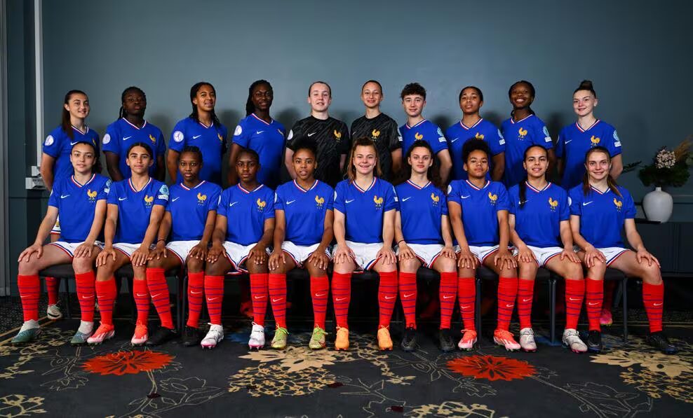 L'équipe de France féminine U17 à l'Euro 2024