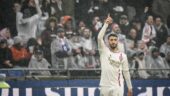 L'attaquant de l'OL, Saïd Benrahma