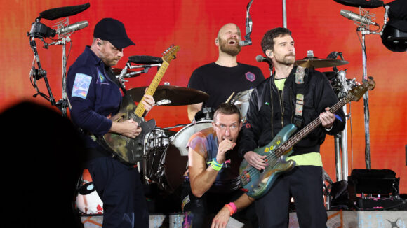 Coldplay en concert en Californie