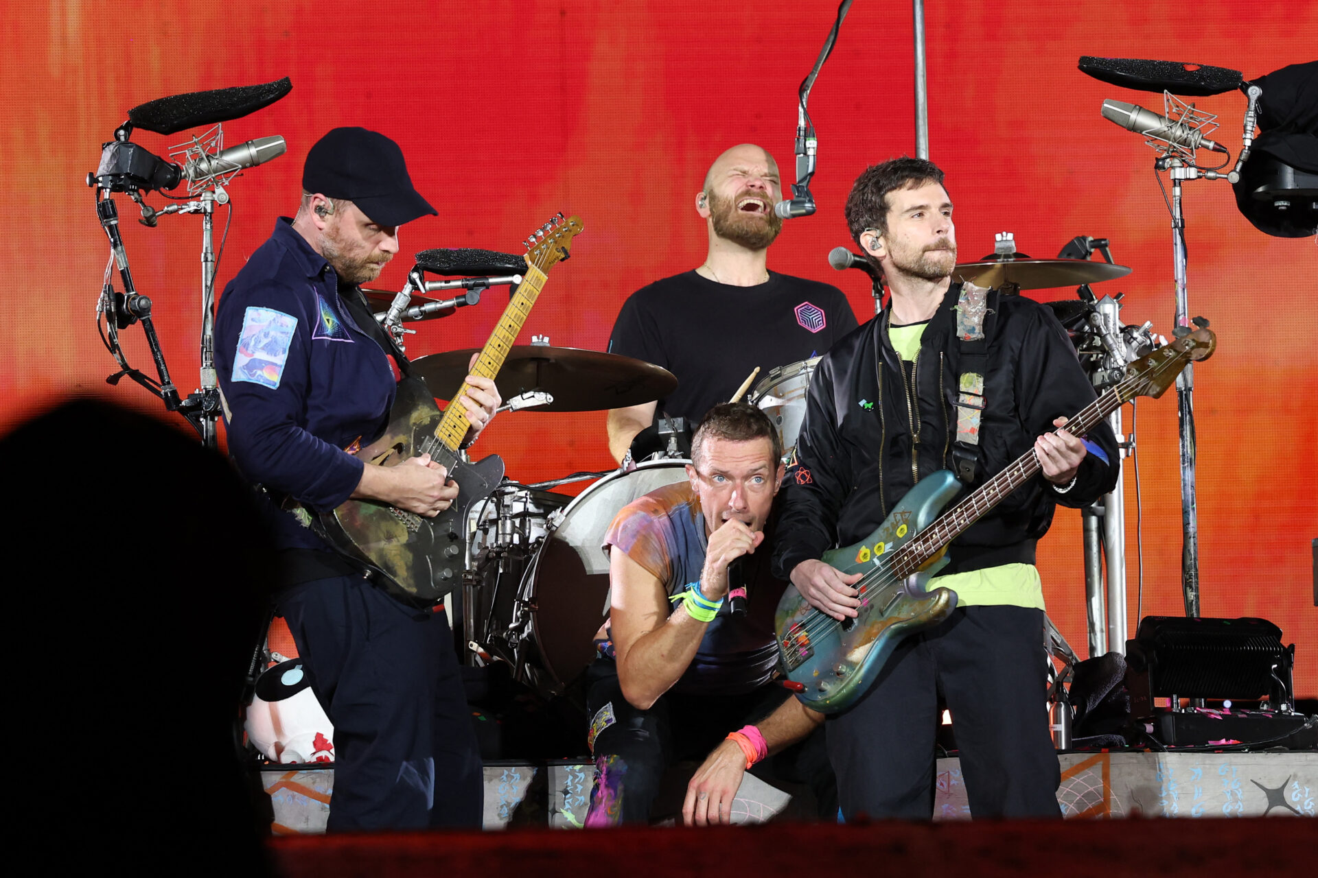 Coldplay en concert en Californie