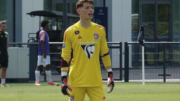 Léo Ripert, gardien des U19 de l'OL