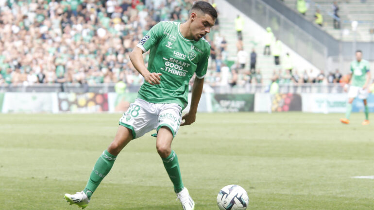 Mathieu Cafaro, milieu de l'AS Saint-Étienne