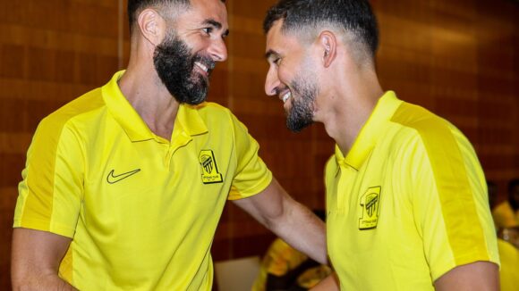Houssem Aouar retrouve Karim Benzema à Al-Ittihad