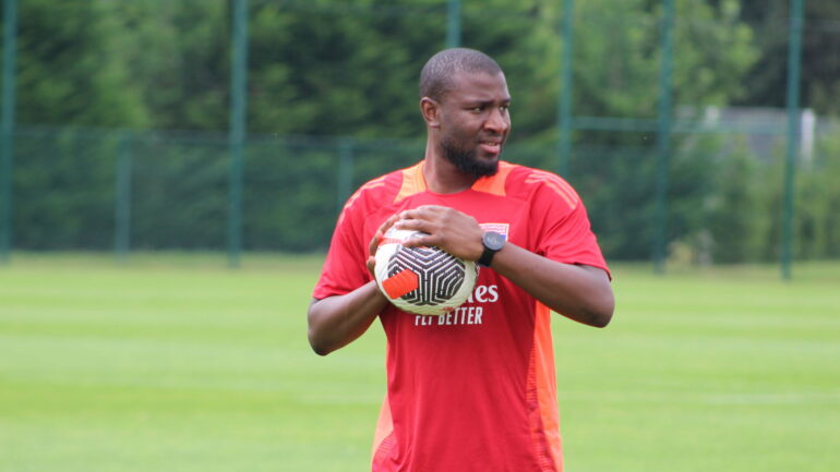 Gueïda Fofana, entraîneur de la réserve de l'OL