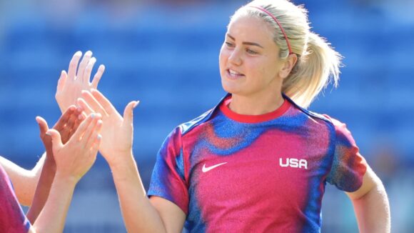 Lindsey Horan avec les États-Unis