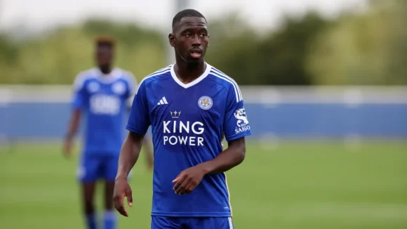 Boubakary Soumaré, milieu de terrain de Leicester, piste de l'OL (@LCFC).