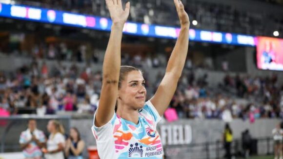 Alex Morgan a fait ses adieux lors de San Diego - North Carolina Courage