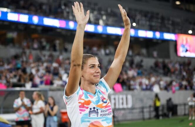 Alex Morgan a fait ses adieux lors de San Diego - North Carolina Courage