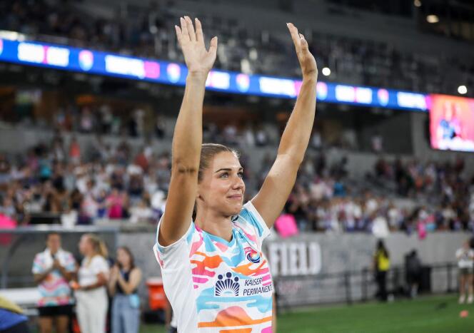 Alex Morgan a fait ses adieux lors de San Diego - North Carolina Courage