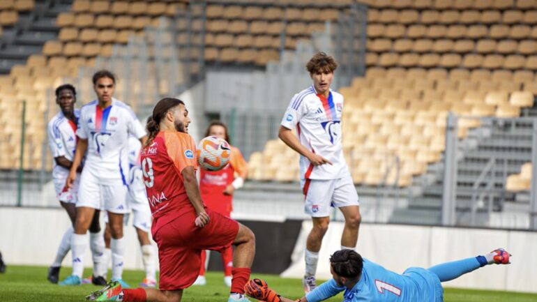 Les U19 de l'OL contre ceux de Besançon