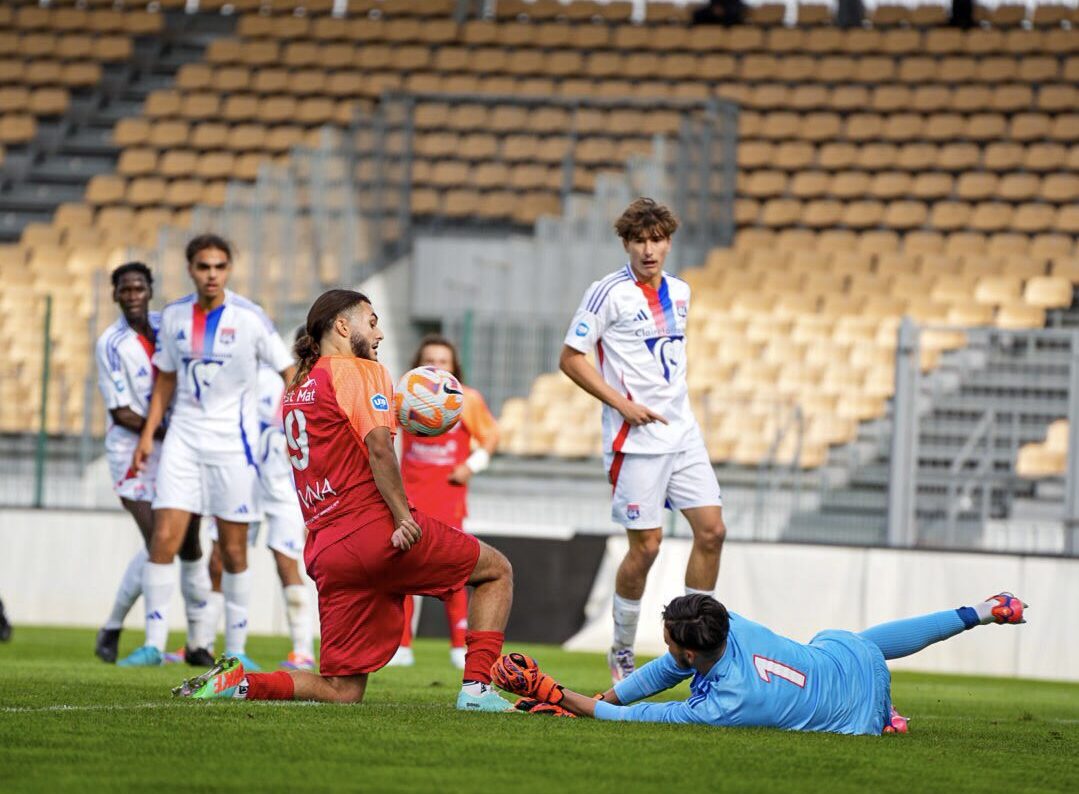 Les U19 de l'OL contre ceux de Besançon