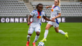 Melchie Dumornay lors de Paris FC - OL