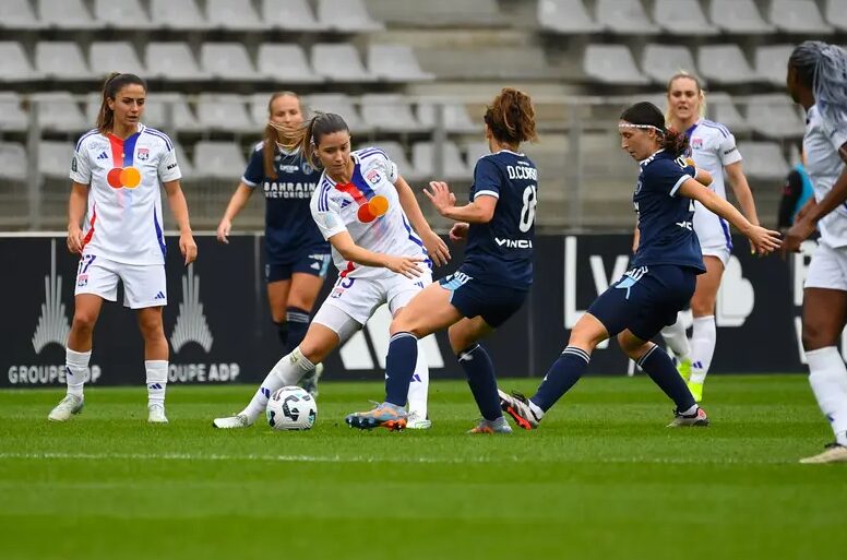 Damaris Egurrola (OL féminin) contre le Paris FC