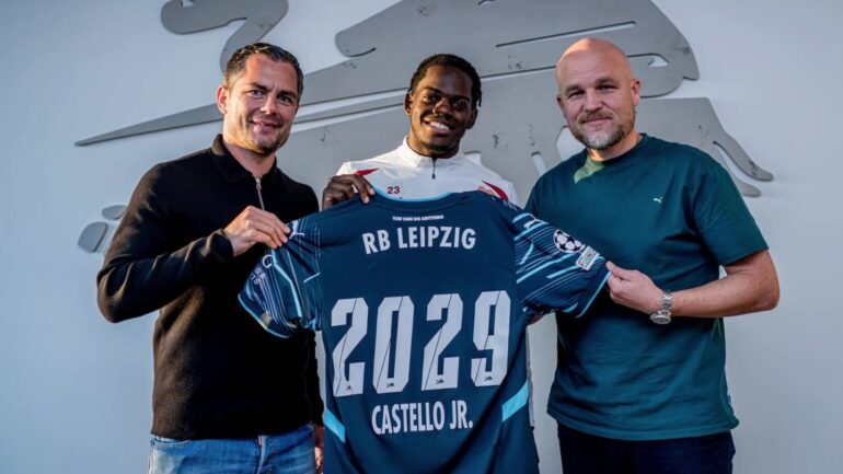 Castello Lukeba a prolongé avec le RB Leipzig