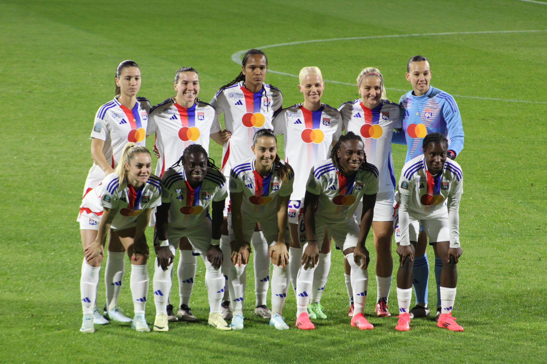 Le onze titulaire de l'OL contre Montpellier le 5 octobre 2024