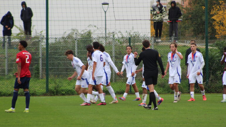 OL Académie : les U19 regoûtent à la victoire contre Andrézieux (4-1)