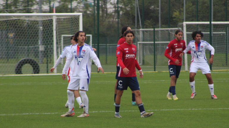 Les U19 de l'OL contre Andrézieux