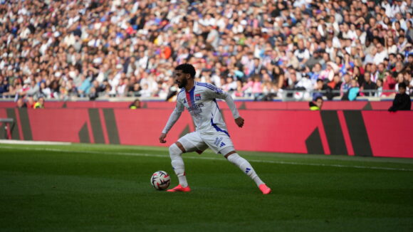 Saïd Benrahma lors de OL - Nantes