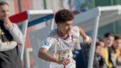 Adil Hamdani, attaquant des U17 de l'OL