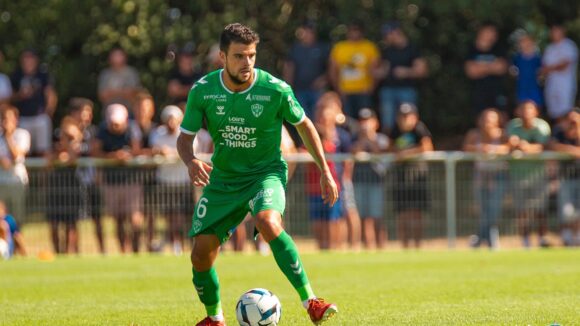 Louis Mouton, milieu de l'AS Saint-Etienne