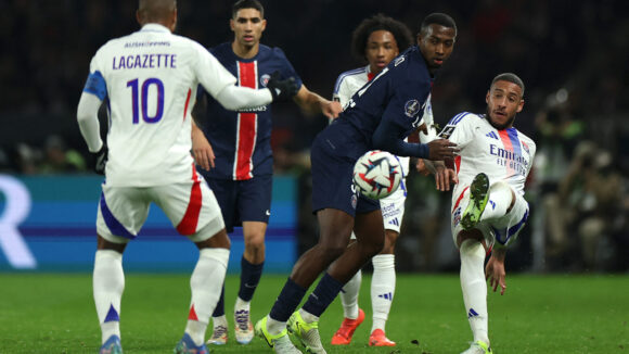 Corentin Tolisso lors de PSG - OL